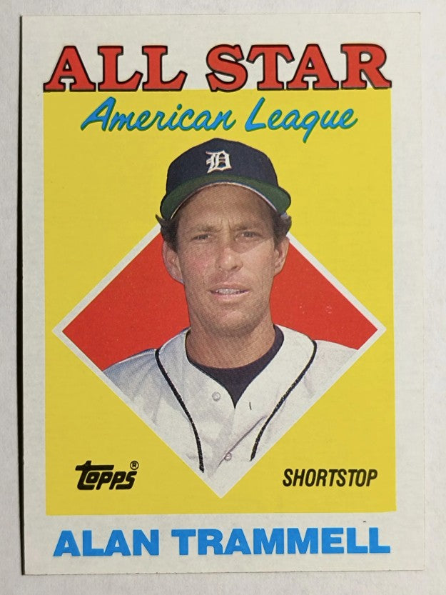 1988 Topps #389 Alan Trammell AS