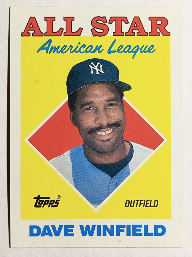 1988 Topps #392 Dave Winfield AS