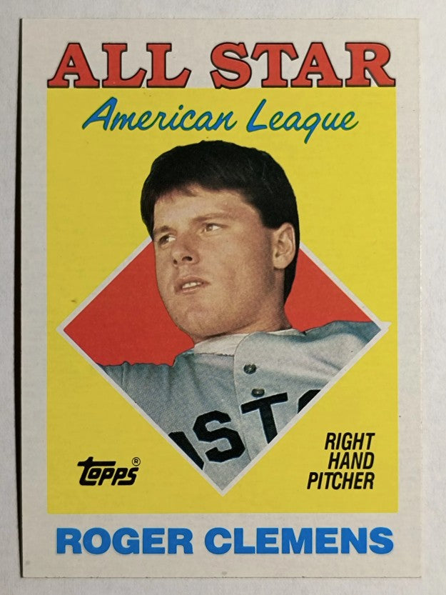 1988 Topps #394 Roger Clemens AS