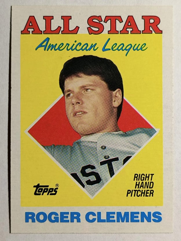 1988 Topps #394 Roger Clemens AS