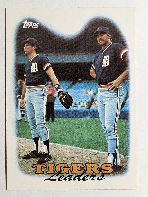 1988 Topps #429 Alan Trammell/Kirk Gibson TL