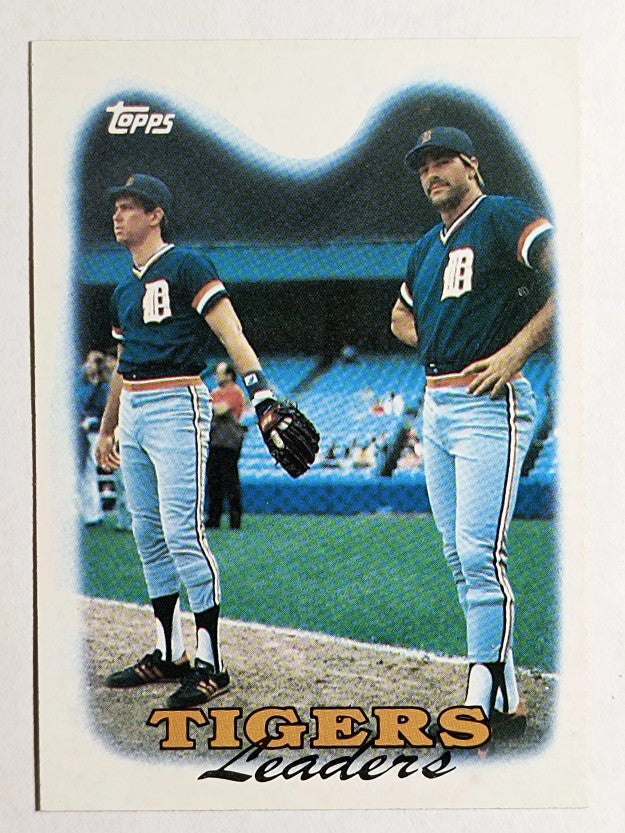 1988 Topps #429 Alan Trammell/Kirk Gibson TL