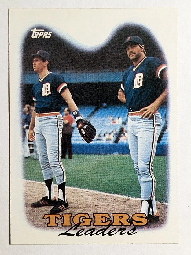 1988 Topps #429 Alan Trammell/Kirk Gibson TL