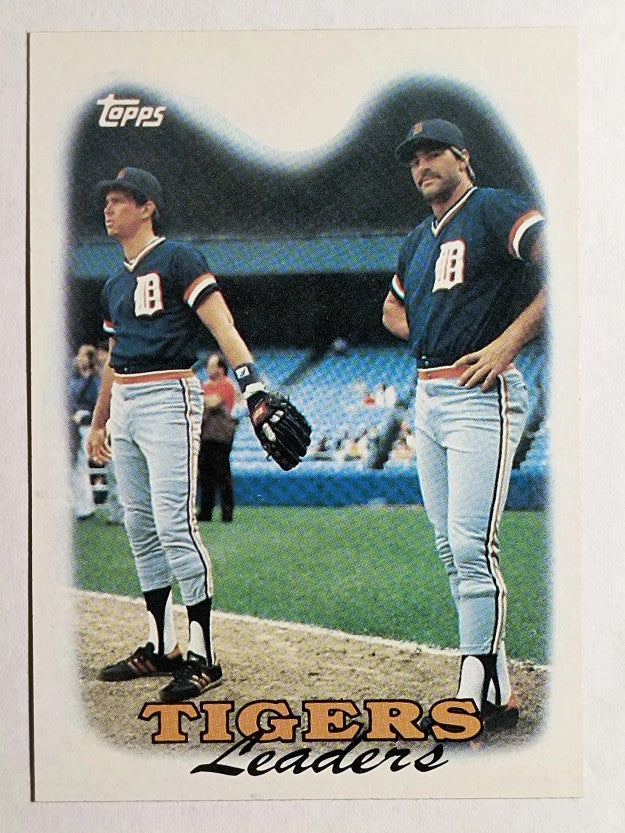 1988 Topps #429 Alan Trammell/Kirk Gibson TL