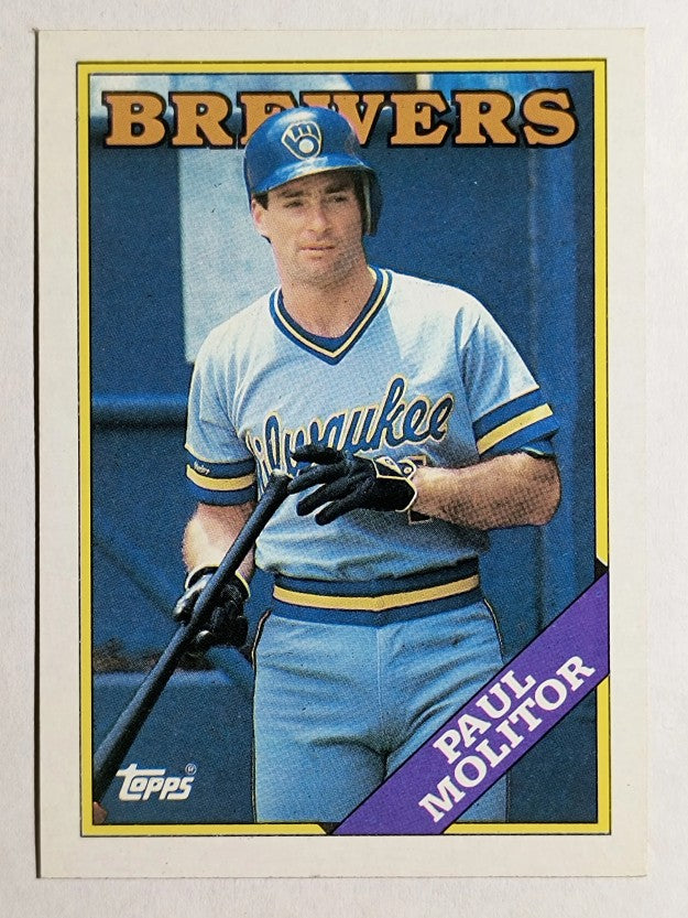 1988 Topps #465 Paul Molitor