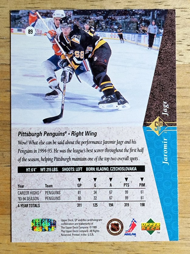 1994-95 SP #89 Jaromir Jagr