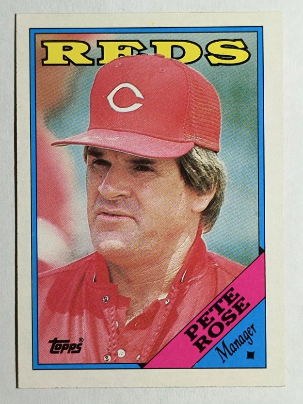 1988 Topps #475 Pete Rose MG