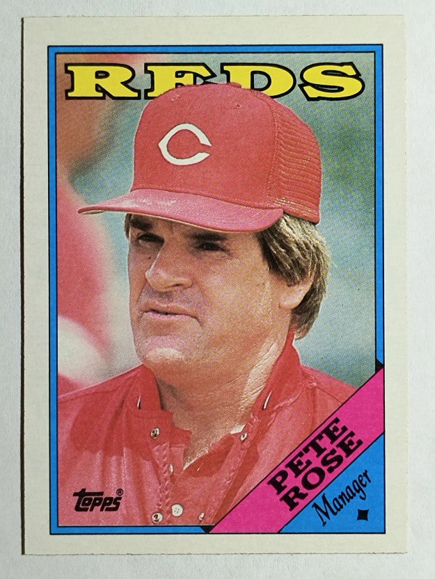 1988 Topps #475 Pete Rose MG