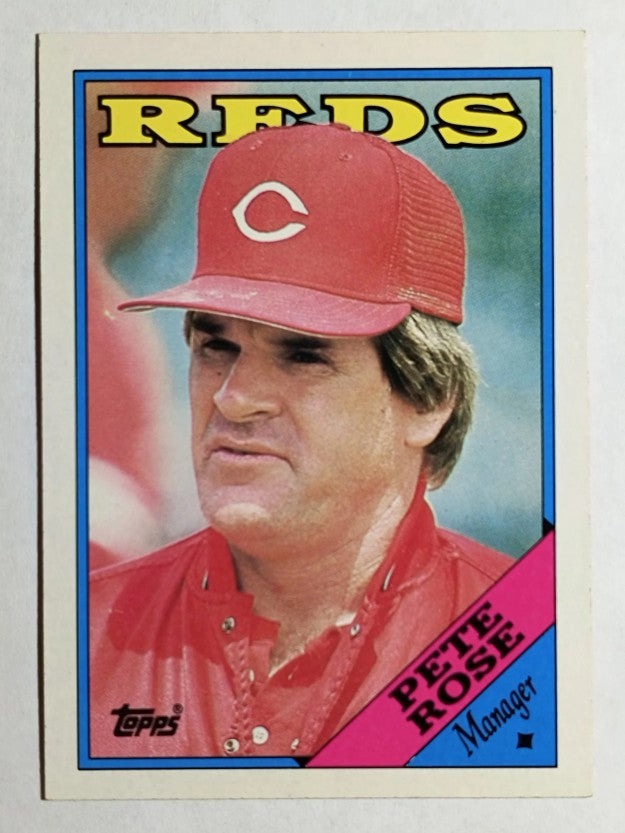 1988 Topps #475 Pete Rose MG