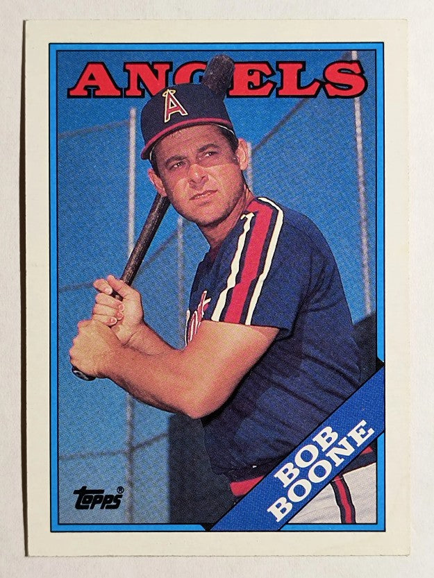 1988 Topps #498 Bob Boone