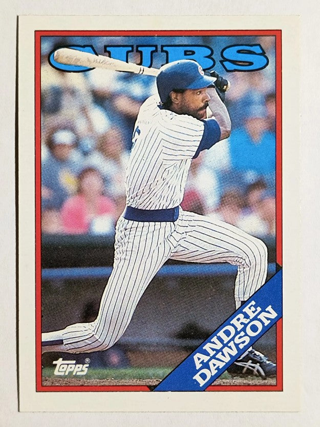1988 Topps #500 Andre Dawson