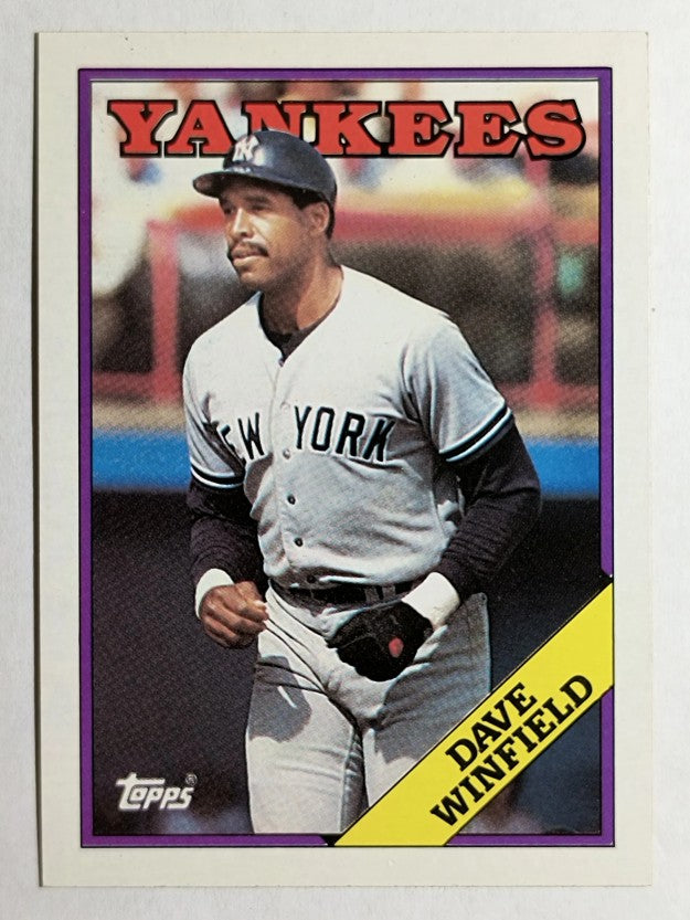 1988 Topps #510 Dave Winfield