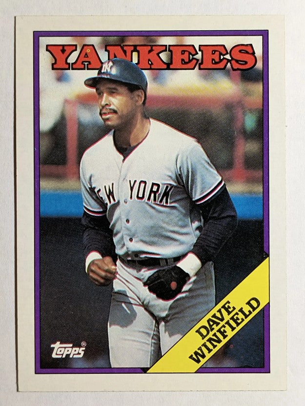1988 Topps #510 Dave Winfield