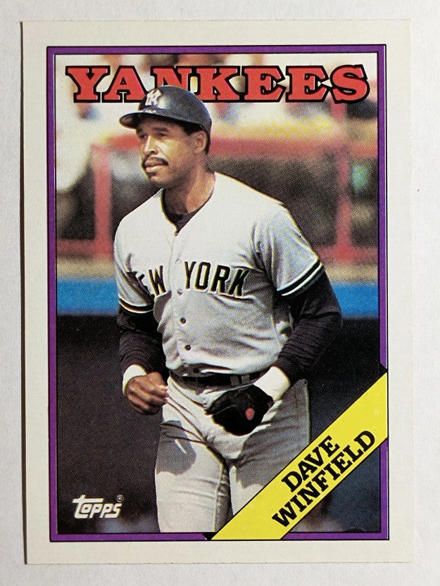 1988 Topps #510 Dave Winfield