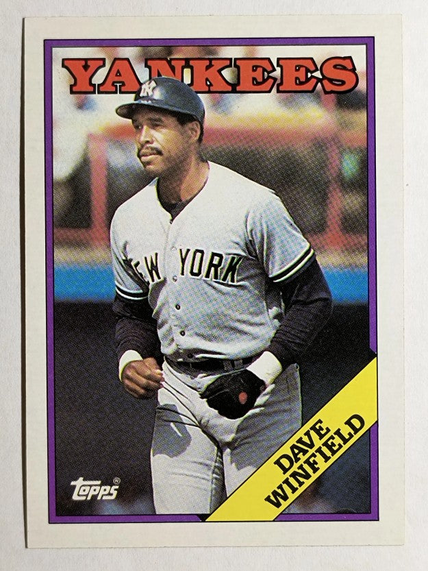 1988 Topps #510 Dave Winfield