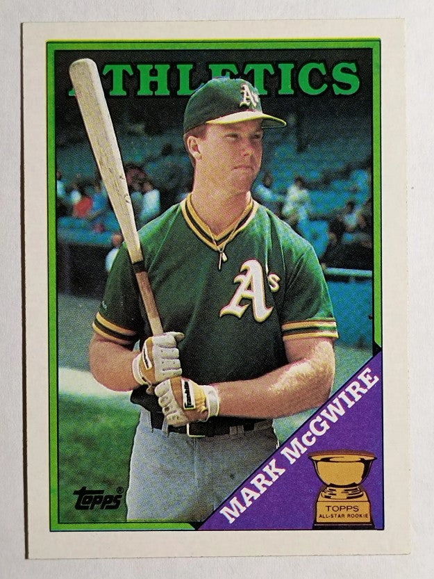 1988 Topps #580 Mark McGwire