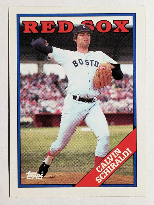 1988 Topps #599 Calvin Schiraldi