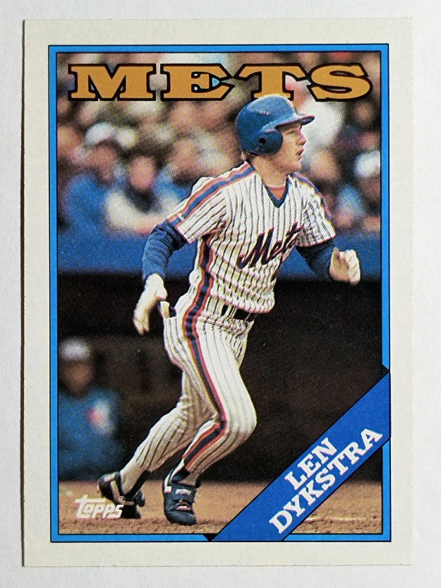 1988 Topps #655 Len Dykstra