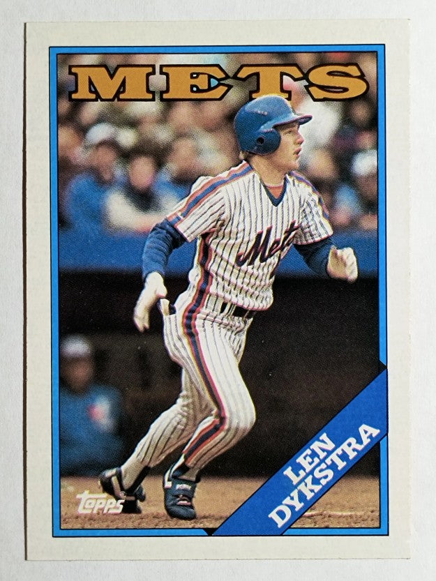 1988 Topps #655 Len Dykstra