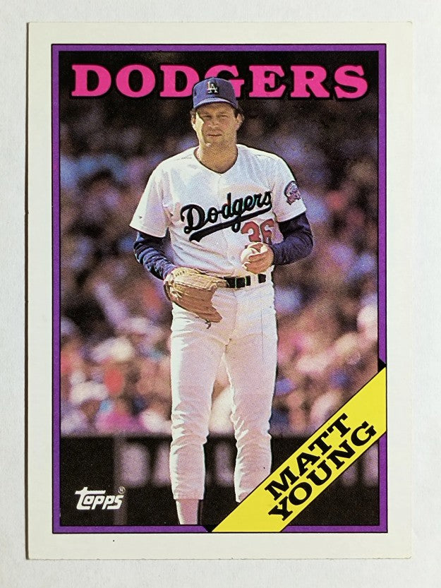1988 Topps #736 Matt Young