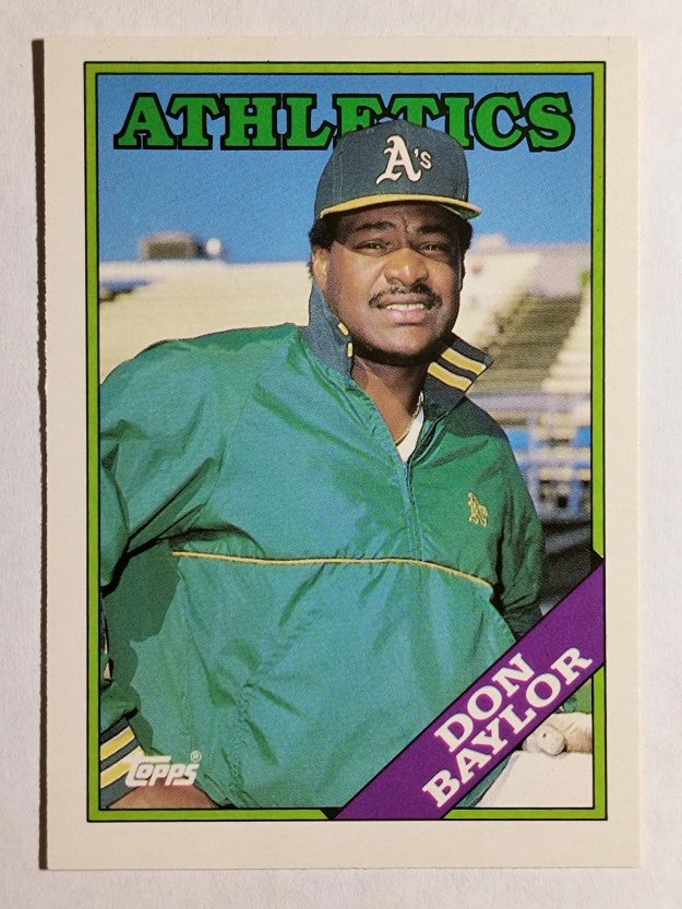 1988 Topps Traded #11T Don Baylor