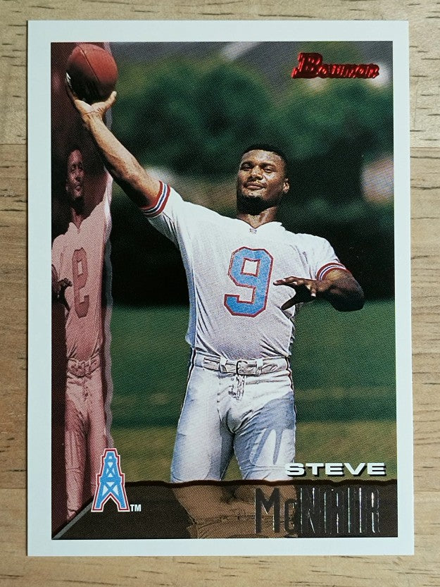 1995 Bowman #3 Steve McNair RC