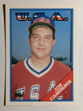 1988 Topps Traded #23T Jim Campanis OLY XRC