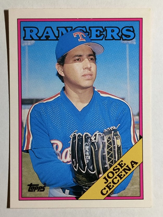 1988 Topps Traded #26T Jose Cecena