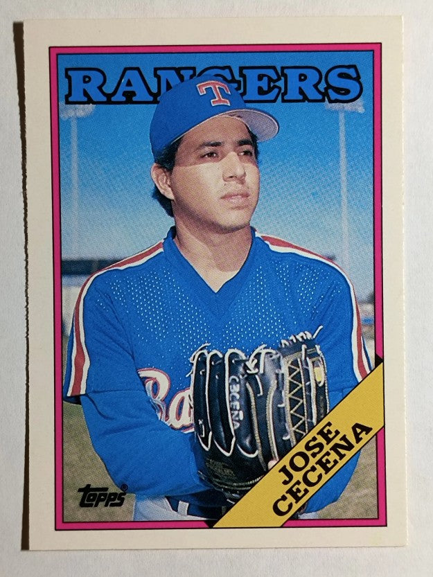 1988 Topps Traded #26T Jose Cecena