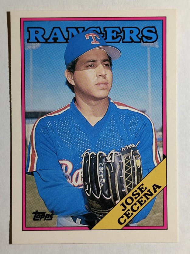 1988 Topps Traded #26T Jose Cecena