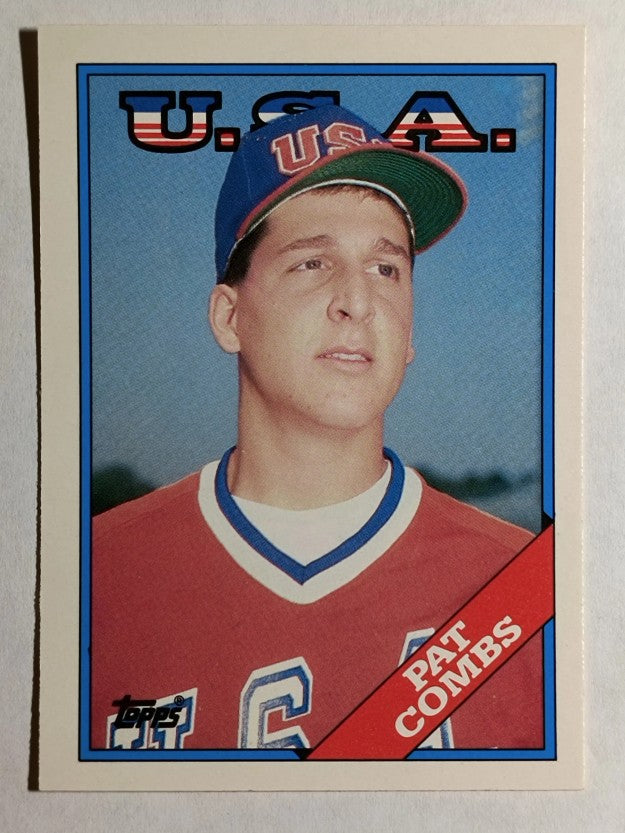 1988 Topps Traded #30T Pat Combs OLY XRC
