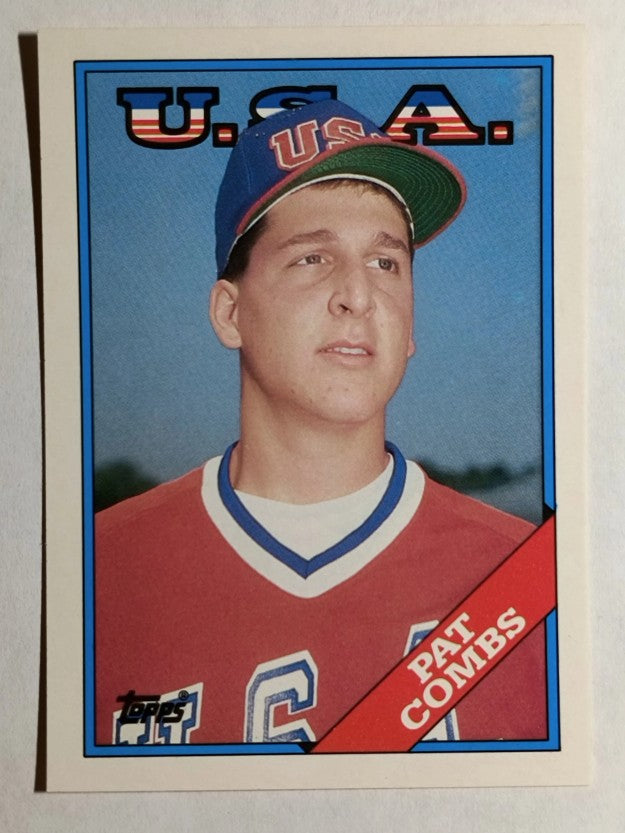 1988 Topps Traded #30T Pat Combs OLY XRC