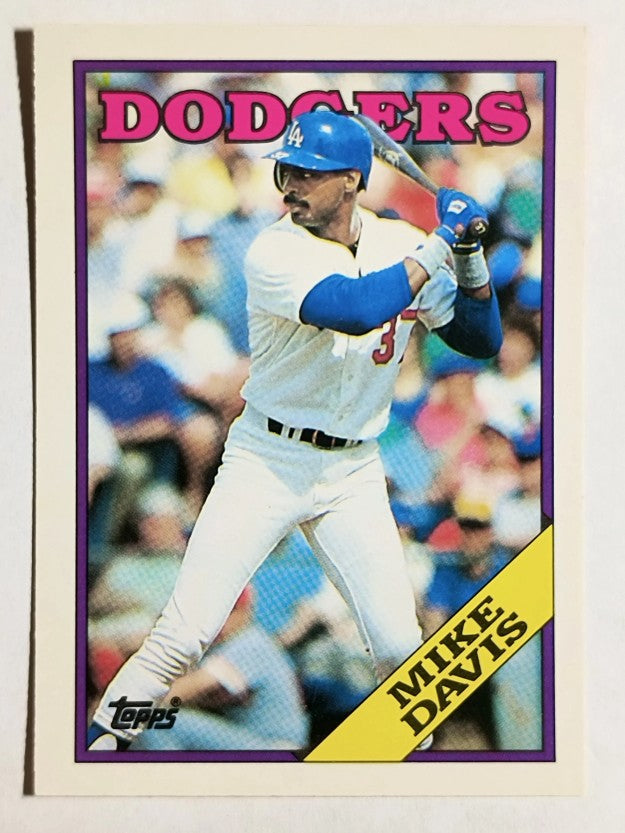 1988 Topps Traded #33T Mike Davis