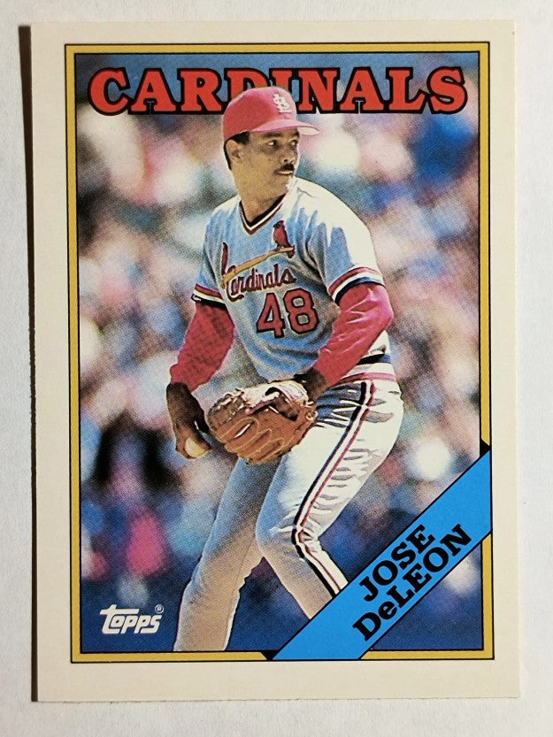 1988 Topps Traded #34T Jose DeLeon