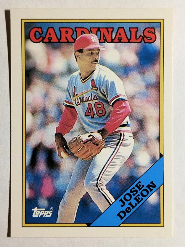 1988 Topps Traded #34T Jose DeLeon