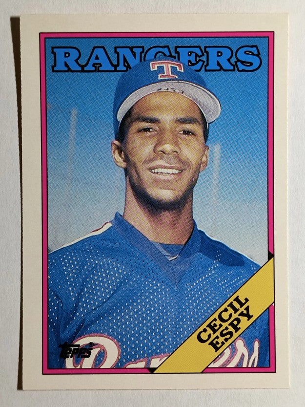 1988 Topps Traded #36T Cecil Espy XRC