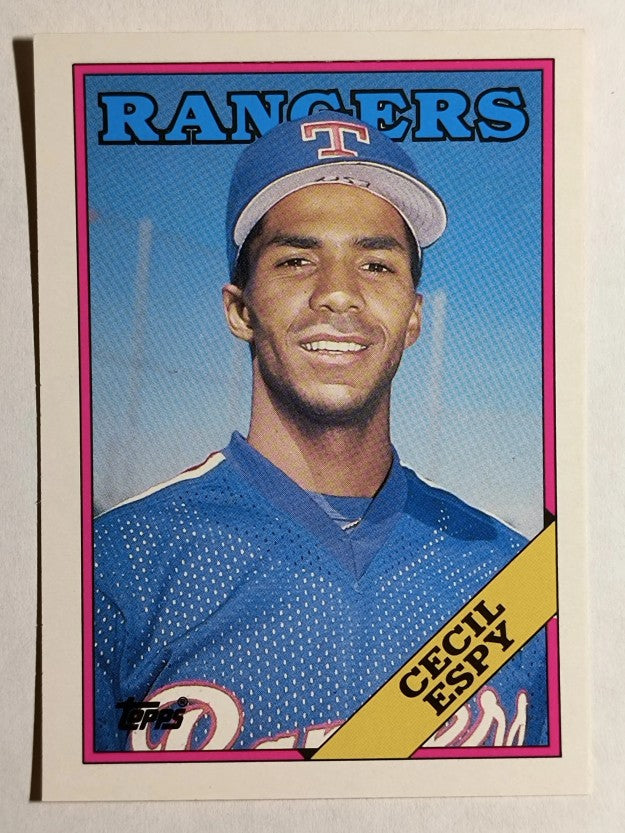 1988 Topps Traded #36T Cecil Espy XRC
