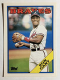 1988 Topps Traded #39T Ron Gant XRC