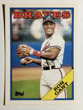 1988 Topps Traded #39T Ron Gant XRC