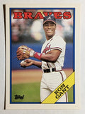 1988 Topps Traded #39T Ron Gant XRC