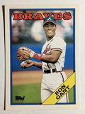 1988 Topps Traded #39T Ron Gant XRC