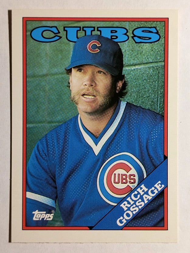 1988 Topps Traded #41T Rich Gossage
