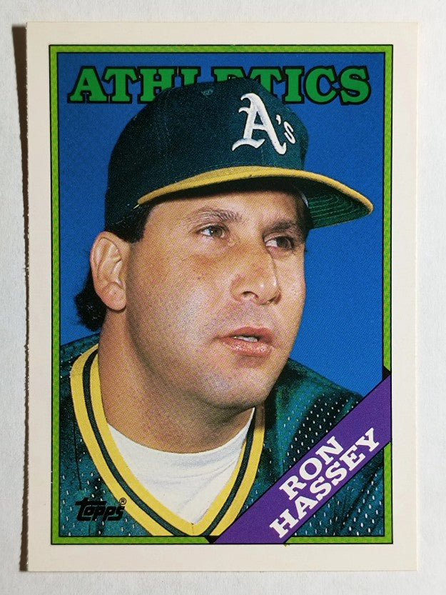 1988 Topps Traded #46T Ron Hassey