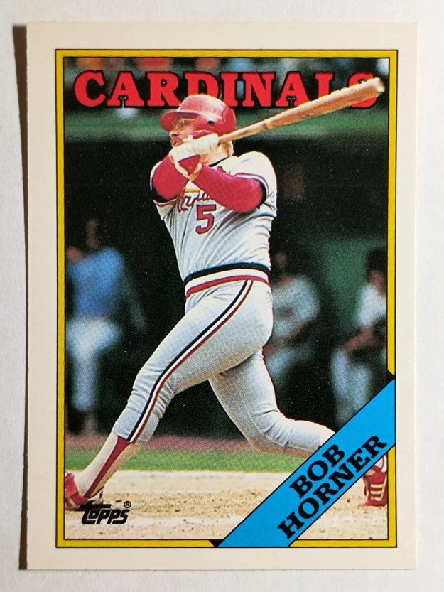 1988 Topps Traded #50T Bob Horner