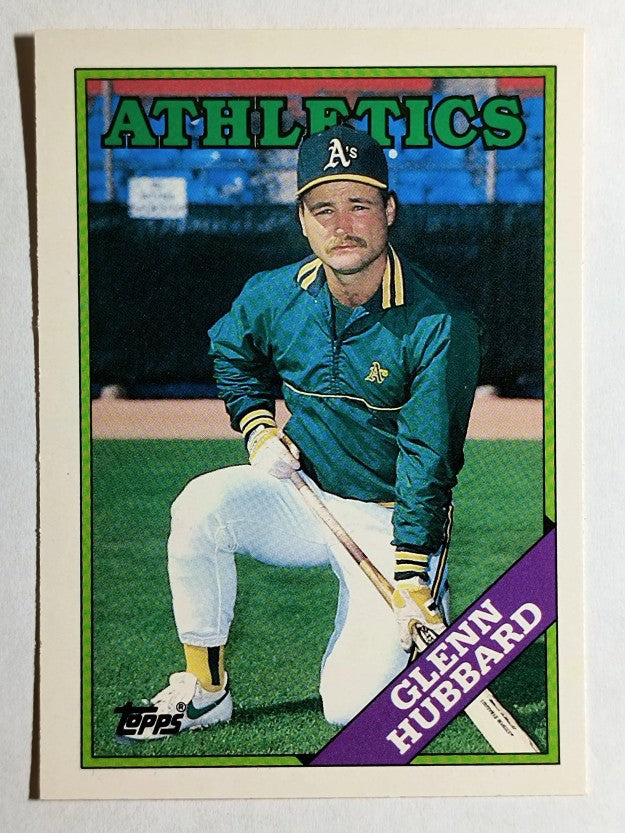 1988 Topps Traded #53T Glenn Hubbard