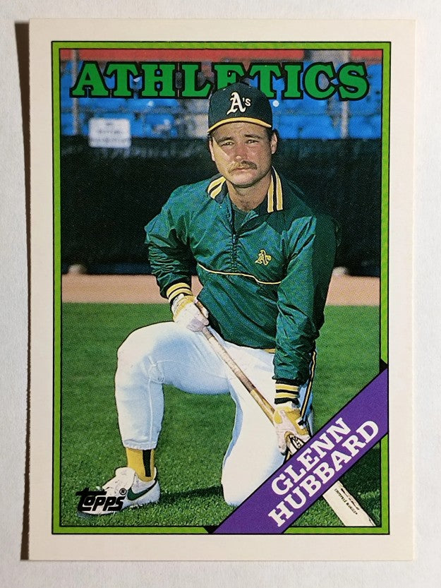 1988 Topps Traded #53T Glenn Hubbard