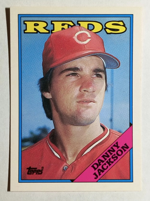 1988 Topps Traded #55T Danny Jackson