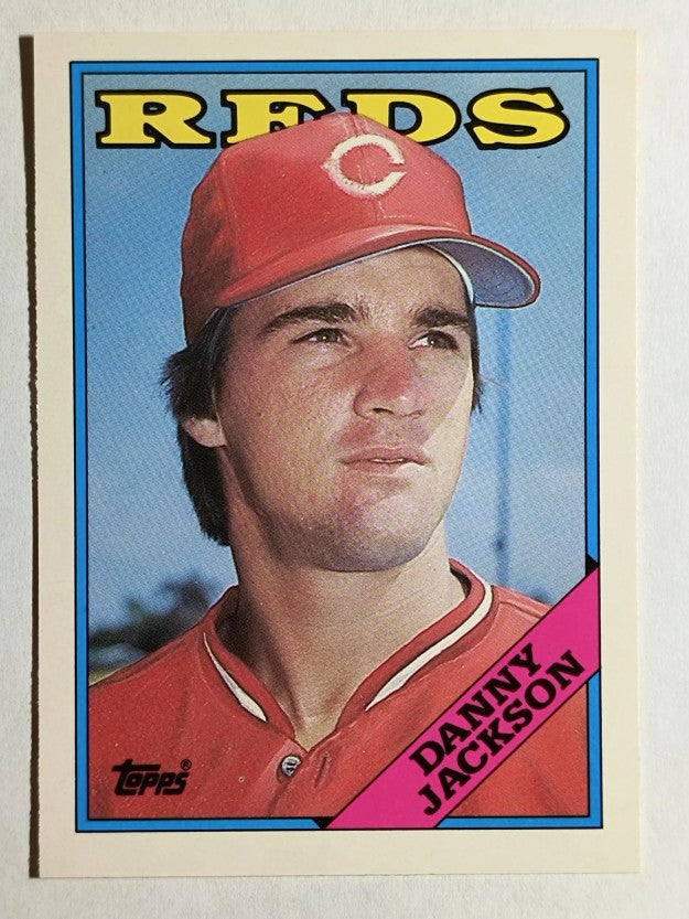 1988 Topps Traded #55T Danny Jackson