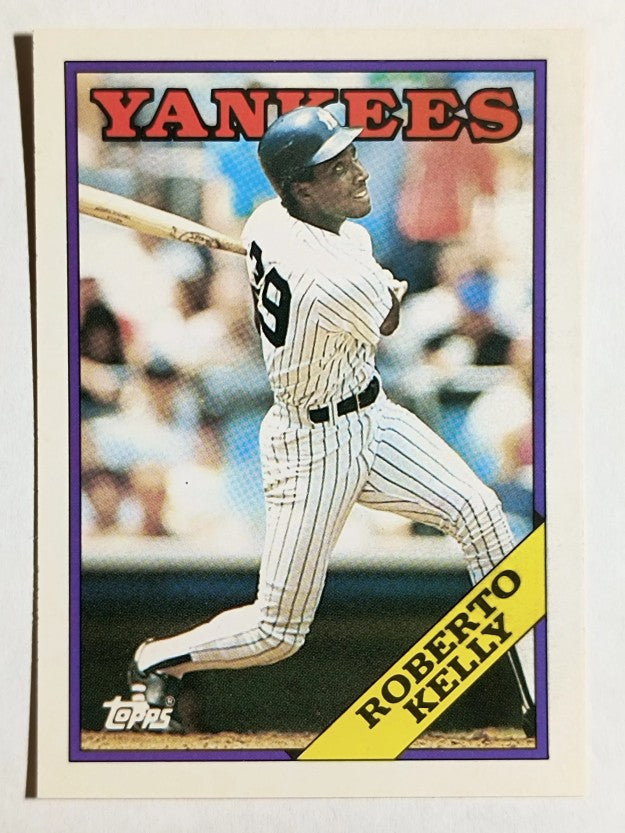 1988 Topps Traded #57T Roberto Kelly XRC