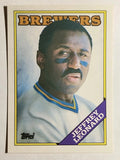1988 Topps Traded #61T Jeffrey Leonard